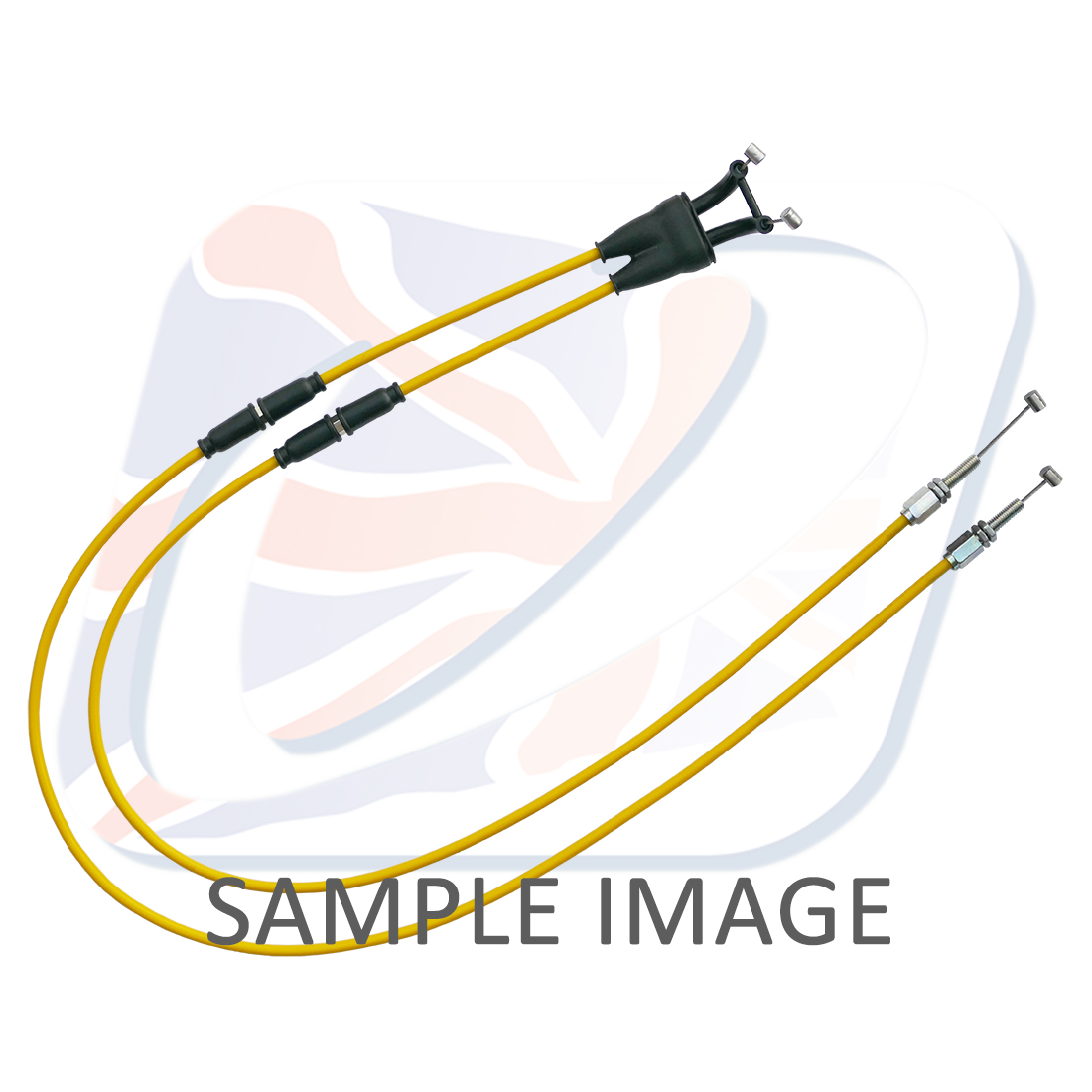 Throttle cable Venhill S01-4-065-YE featherlight yellow
