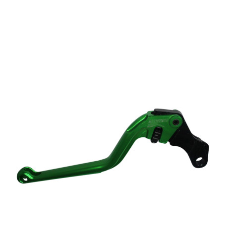 Clutch Lever ACCOSSATO ESH008 fixed CNC-worked aluminium, green