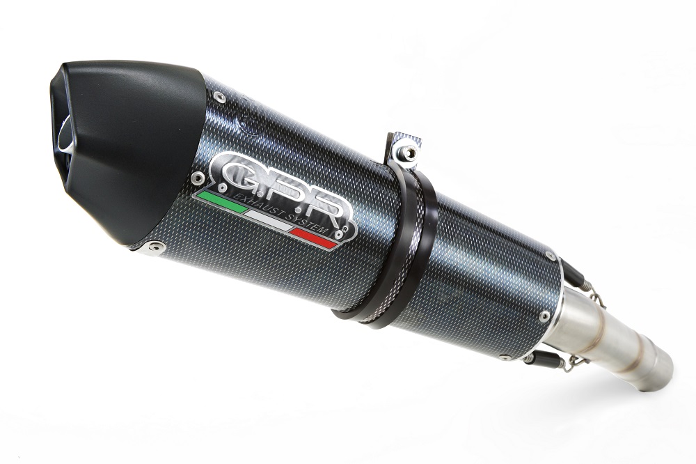 Cijeli ispušni sustav GPR GPE ANN. CO.H.249.1.GPAN.PO Carbon look including removable db killer