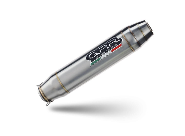 Cijeli ispušni sustav GPR DEEPTONE CO.BM.82.E4.CAT.DE Brushed Stainless steel