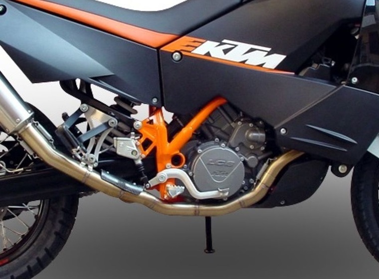 Slip-on exhaust GPR DUAL POPPY E5.CF.10.1.DUAL.PO Carbon look