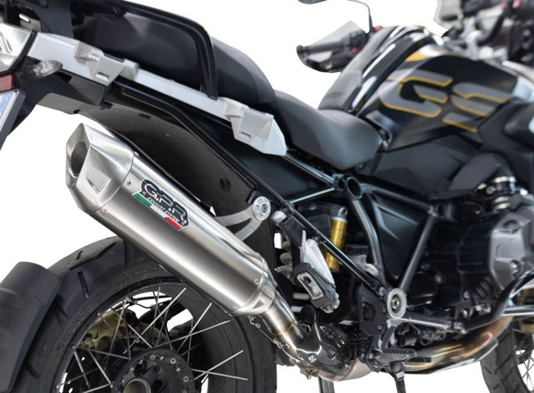 Slip-on exhaust GPR FURORE-X ACCIAIO INOX E5.BM.99.1.FUXIO Brushed Stainless steel