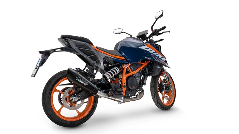 Slip-on exhaust GPR GP-REVO HU.59.1.GPRBLTIT Titanium Matte Black
