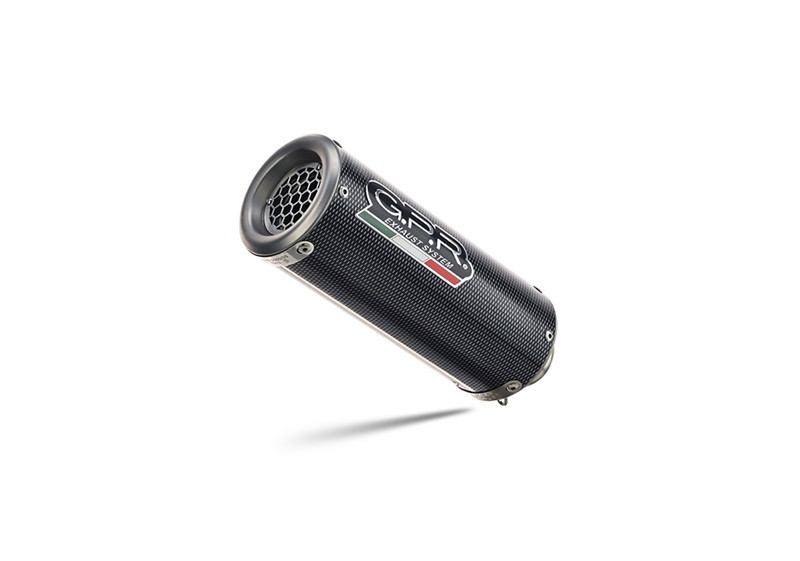 Slip-on exhaust GPR M3 E4.S.192.A2.M3.PP Brushed Stainless steel including removable db killer and link pipe