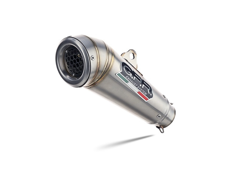 Cijeli ispušni sustav GPR POWERCONE EVO CO.H.199.PCEV Brushed Stainless steel including removable db killer