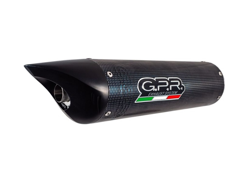 Cijeli ispušni sustav GPR TIBURON CO.H.156.TIBPO Carbon look including removable db killer and catalyst