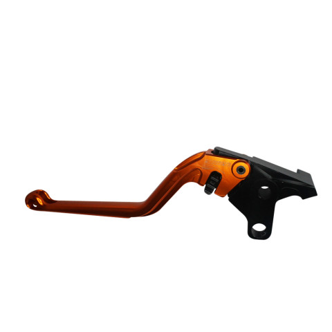 Clutch Lever ACCOSSATO ESC777 fixed CNC-worked aluminium, orange