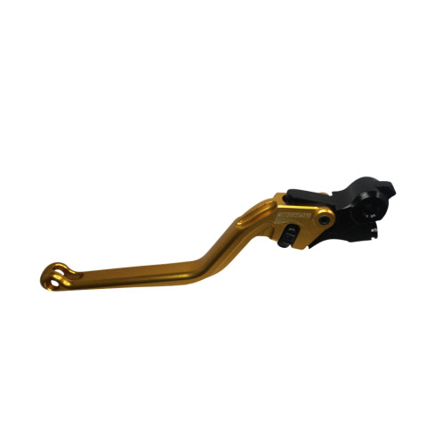 Clutch Lever ACCOSSATO ESA090 fixed CNC-worked aluminium, gold