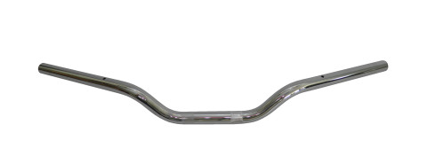 Handlebar ACCOSSATO HB166 Chromed Steel Made With Constant Diameter - 22 mm orange