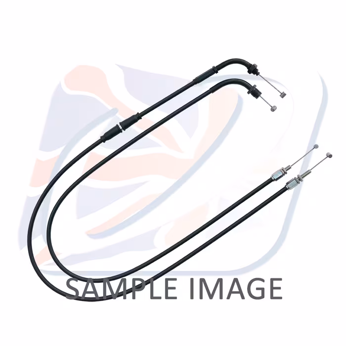 Throttle cable (pair) Venhill H02-4-082 featherlight Crni