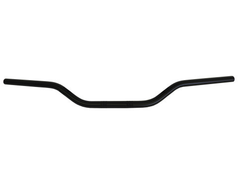 Handlebar ACCOSSATO HB001 Aluminium Made With Constant Diameter - 22 mm Crni