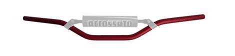 Handlebar ACCOSSATO HB051 Aluminium Made With Constant Diameter - 22 mm crven