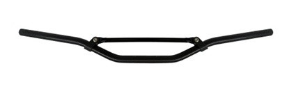 Handlebar ACCOSSATO HB052 Aluminium Made With Constant Diameter - 22 mm Crni