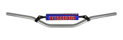 Handlebar ACCOSSATO HB052 Aluminium Made With Constant Diameter - 22 mm silver