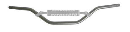 Handlebar ACCOSSATO HB055 Aluminium Made With Constant Diameter - 22 mm silver