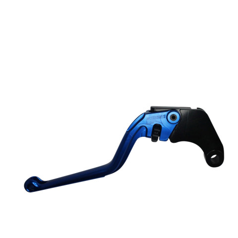 Clutch Lever ACCOSSATO ESH607 fixed CNC-worked aluminium, blue