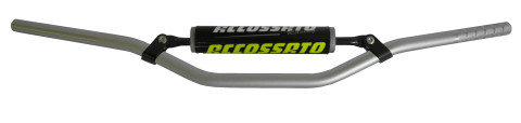 Handlebar ACCOSSATO aluminium, 22 mm silver