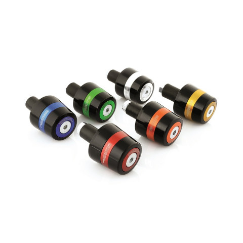 Handlebar ends (pair) ACCOSSATO TK002 for handlebars with inner diameter 12 mm - 20 mm orange
