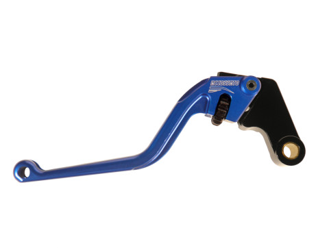 Clutch Lever ACCOSSATO ESB22 fixed CNC-worked aluminium, silver