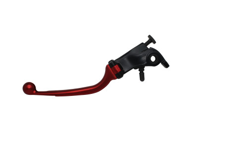 Adjustable folding lever ACCOSSATO LV014 in aluminium for original clutch master cylinders crven