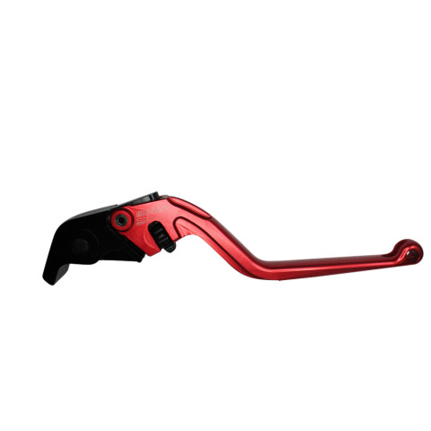 Brake lever ACCOSSATO EDR104 fixed CNC-worked aluminium, red