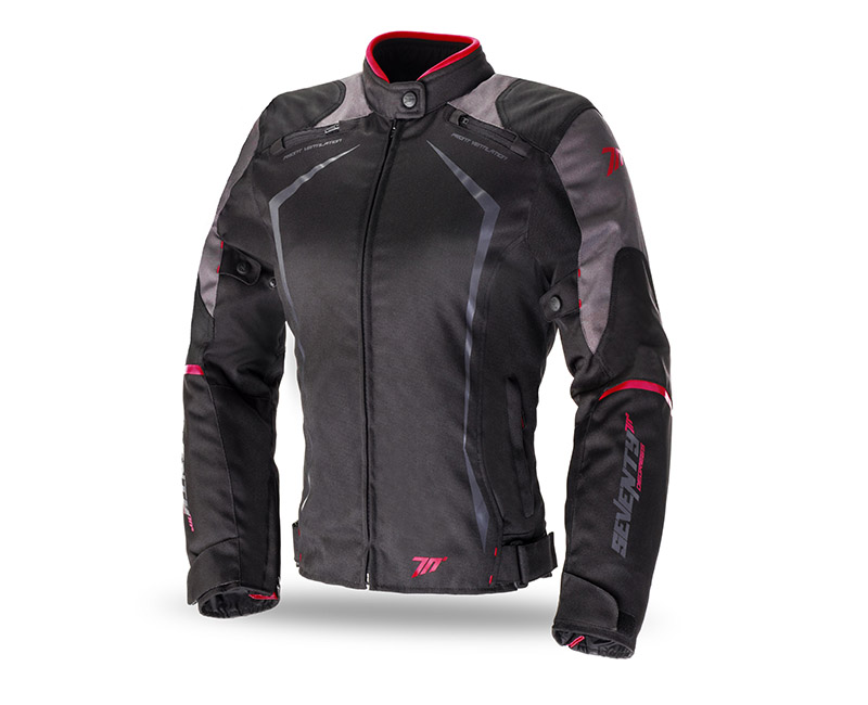 Jacket Seventy Degrees 70° SD-JR49 BLACK/RED XS