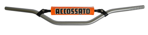 Handlebar ACCOSSATO aluminium, 22 mm silver