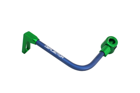 Lever guard ACCOSSATO DE002 with blue hose and joint left, aluminium