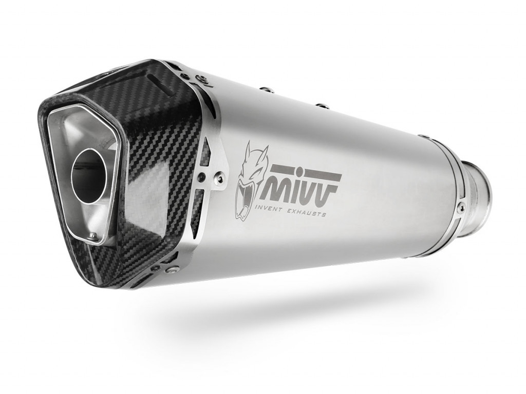 Silencer MIVV DELTA RACE K.045.LDRX Stainless Steel / Carbon cap