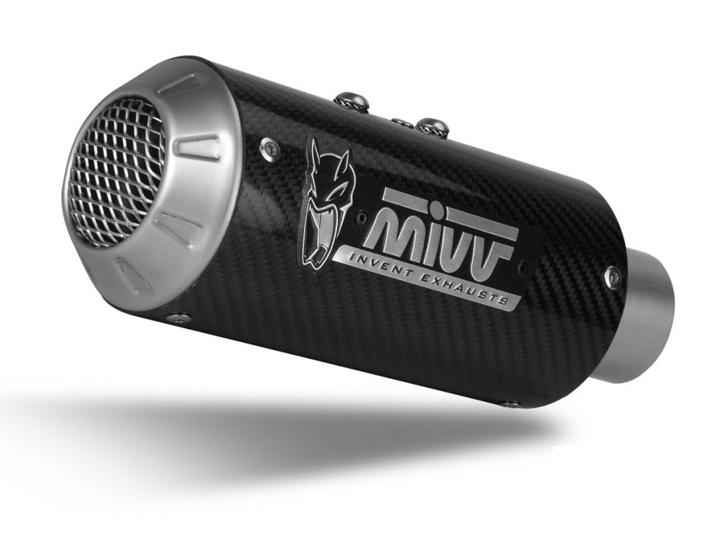 Silencer MIVV MK3 K.048.SM3C Carbon for KAWASAKI Z 125 2018-2024, KAWASAKI Ninja 125 2019-2024