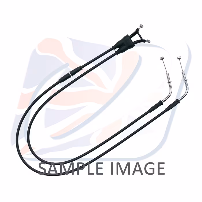 Throttle cables (pair) Venhill K02-4-143 featherlight Crni