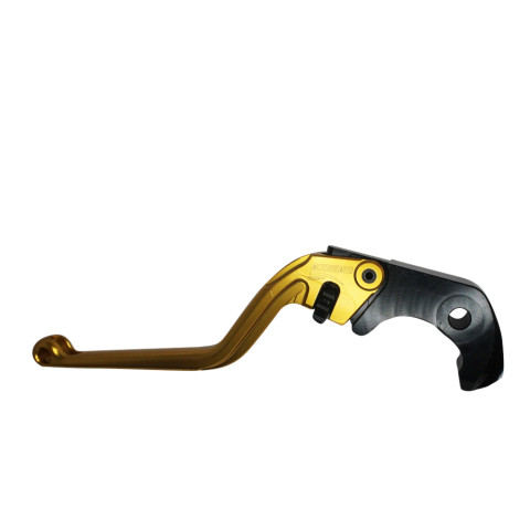 Clutch Lever ACCOSSATO ESH088 fixed CNC-worked aluminium, gold