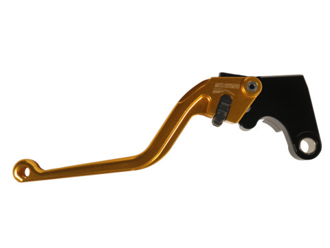 Clutch Lever ACCOSSATO ESY688H fixed CNC-worked aluminium, gold