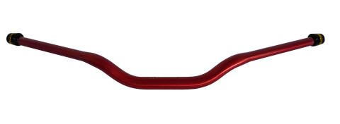 Handlebar ACCOSSATO HB183 Aluminium Made With Variable Diameter - 28.5 mm crven