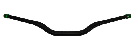 Handlebar ACCOSSATO HB183 Aluminium Made With Variable Diameter - 28.5 mm Crni