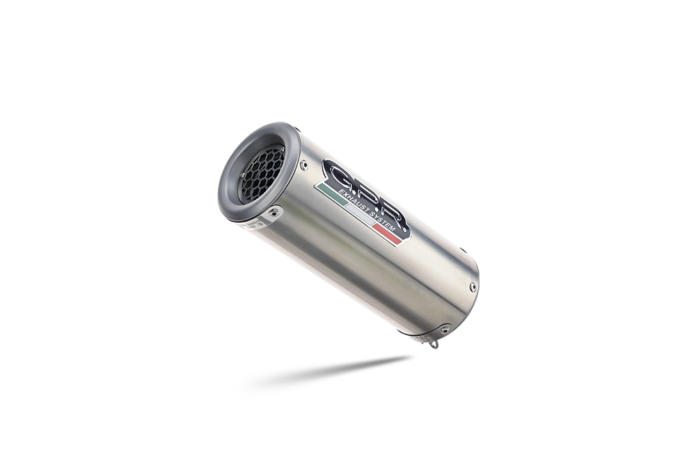 Slip-on exhaust GPR M3 E4.BE.20.1.M3.INOX Brushed Stainless steel