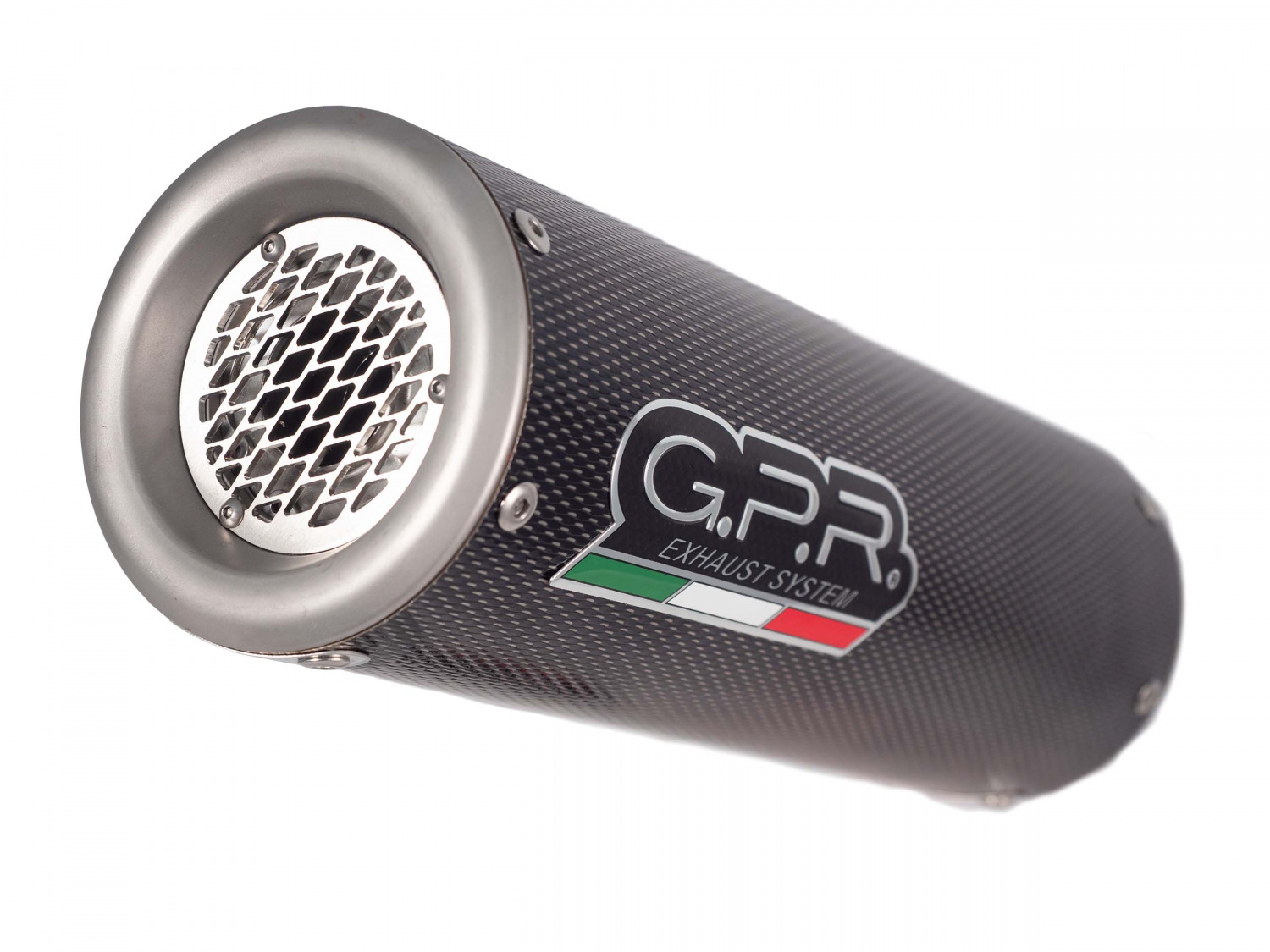 Slip-on exhaust GPR M3 Y.166.M3.PP Brushed Stainless steel including removable db killer, link pipe and catalyst