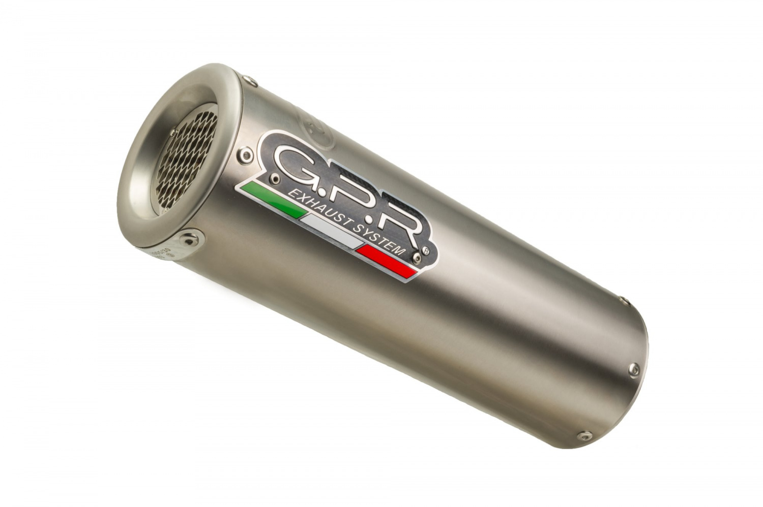 Slip-on exhaust GPR M3 S.197.RACE.M3.TN Brushed Titanium including link pipe