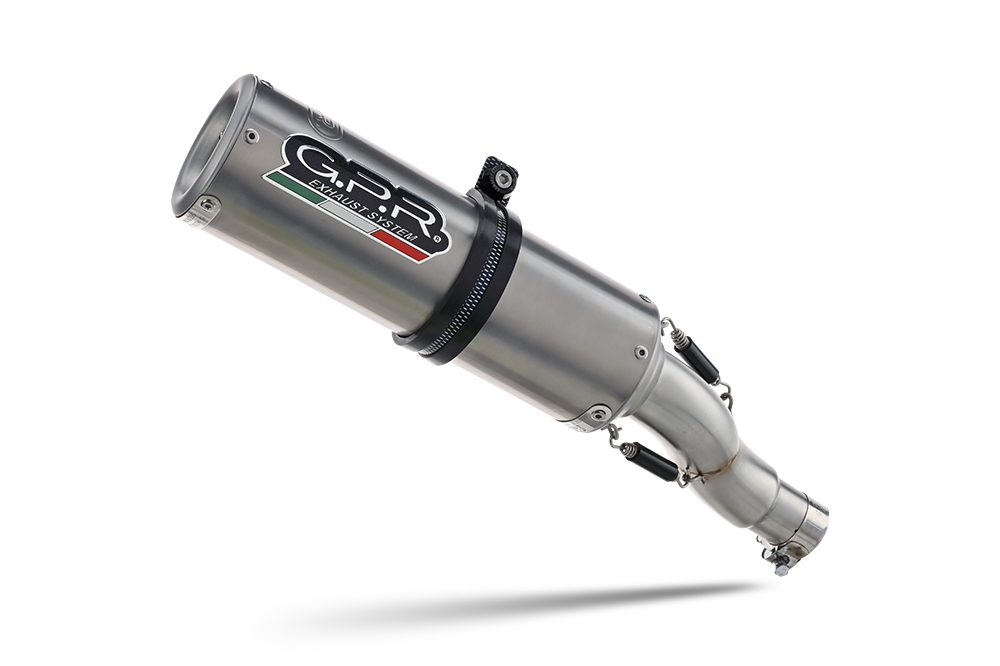 Slip-on exhaust GPR M3 BMW.62.M3.TN Brushed Titanium