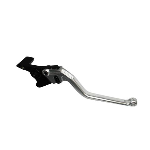 Brake lever ACCOSSATO EDF023 fixed CNC-worked aluminium, silver