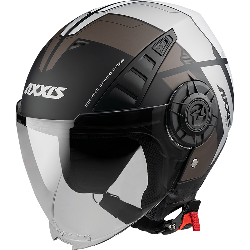 JET helmet AXXIS METRO ABS metro b2 gloss grey XXL