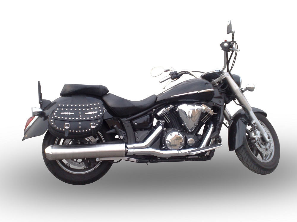 Slip-on exhaust GPR INOX OVAL Y.141.IT Brushed Stainless steel
