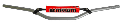 Handlebar ACCOSSATO aluminium, 22 mm silver