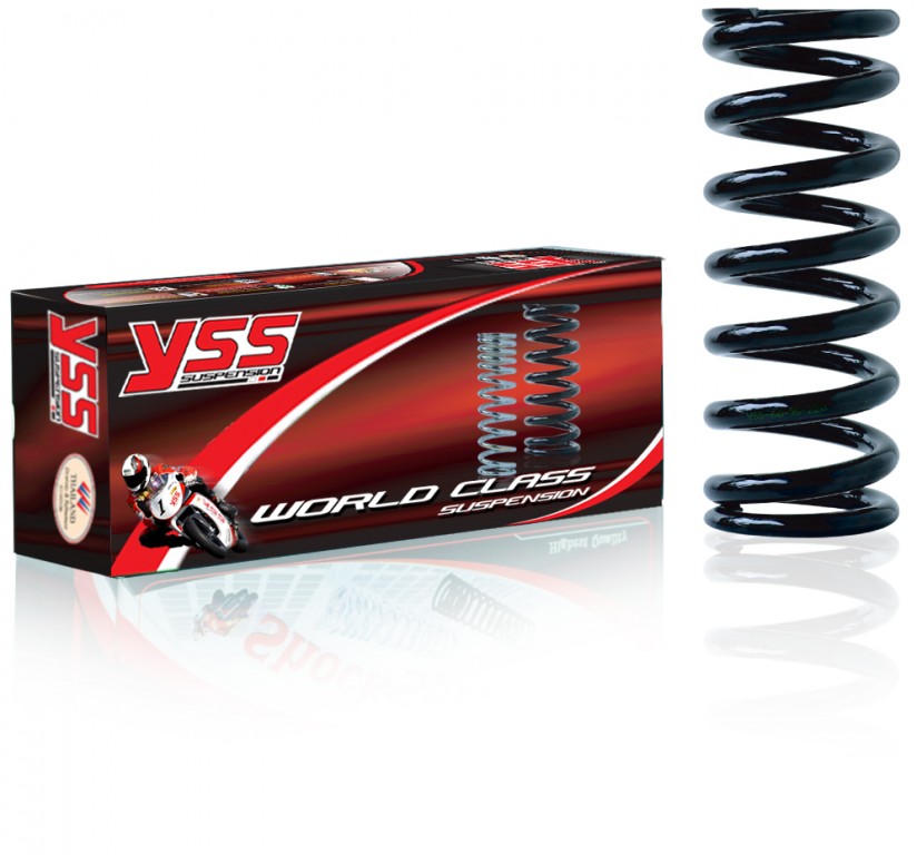 Rear spring YSS 46I25-35S160B8-X 46-25-35-160 Crni