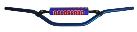 Handlebar ACCOSSATO aluminium, 22 mm plavi