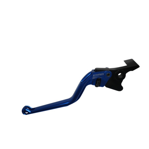 Clutch Lever ACCOSSATO ESC023 fixed CNC-worked aluminium, blue