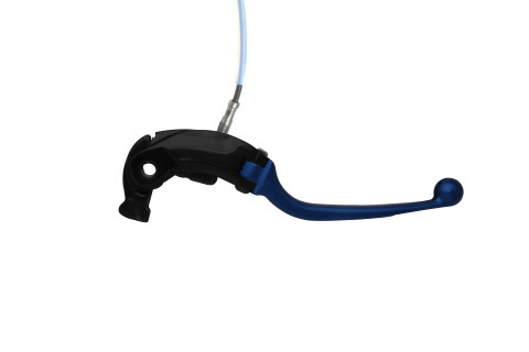 Brake lever folding ACCOSSATO LV021 with integrated adjuster for Nissin radial master cylinder plavi