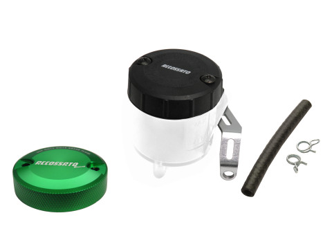 Mounting kit brake fluid reservoir ACCOSSATO KITVG 45ml green