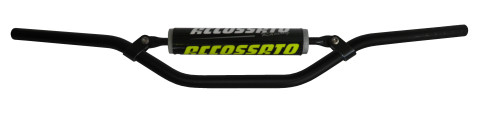 Handlebar ACCOSSATO HB059 Aluminium Made With Constant Diameter - 22 mm crven