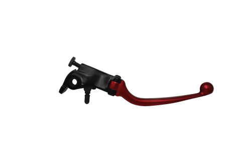 Adjustable folding lever ACCOSSATO LV013 in aluminium for original brake master cylinders crven